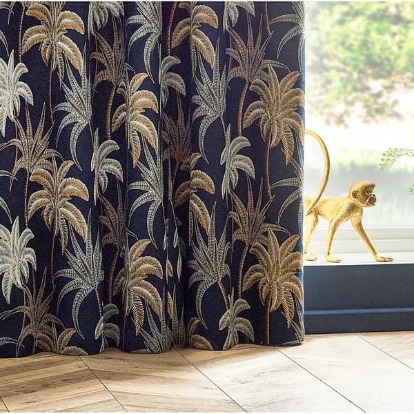 Wylder Galapagos Jacquard Eyelet Curtains