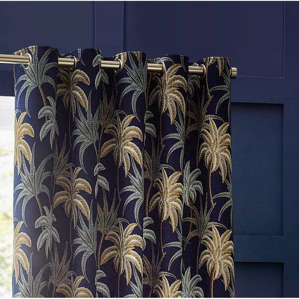 Wylder Galapagos Jacquard Eyelet Curtains