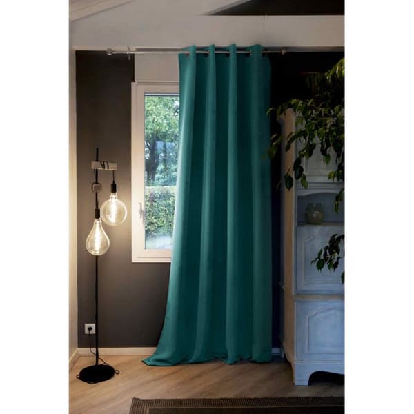 Mörkläggnings- och termogardin fodrad med fleece "Inuit" alla storlekar - Inuit Duck - Mörkläggningspanel + Fleece 140 x 260 cm