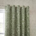 Miniatyrbillede 4 af 5: Wylder Bali Jacquard Botanical Eyelet Curtains
