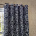 Miniatyrbillede 4 af 5: Wylder Bali Jacquard Botanical Eyelet Curtains