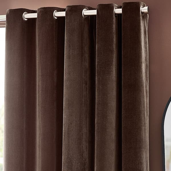 Yard Chenille Velvet Eyelet Curtains