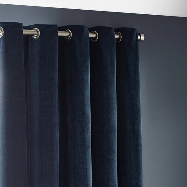 Yard Chenille sammet eyelet gardiner