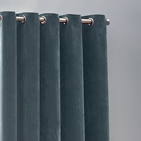 Yard Chenille Velvet Eyelet Curtains