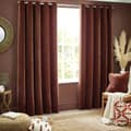 Miniatyrbillede 1 af 3: Yard Chenille Velvet Eyelet Curtains