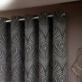 Miniatyrbild 2 av 3: Paoletti Gatsby Jacquard Eyelet-gardiner