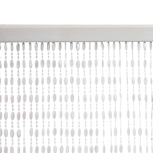 Fluegardin 90x200 cm Hvid - IVOL Dørgardin Noah
