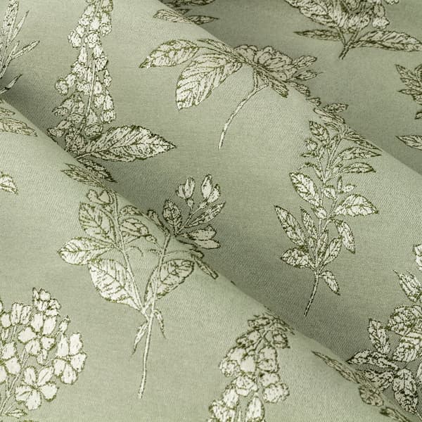 Wylder Nature Sophia Jacquard Floral Eyelet Curtains