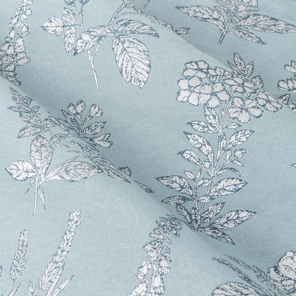 Wylder Nature Sophia Jacquard Floral Eyelet Curtains