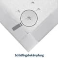 Miniatyrbild 6 av 6: XMTECH 100x120cm Myggnät för fönster - Myggnät för ramfönster Myggnätsnät - Vit, 4 delar