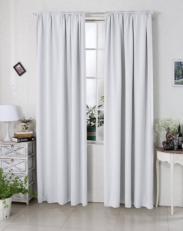 Rootz Premium mörkläggningsgardiner - Mörkläggningsgardiner - Värmeisolerade paneler - Bullerreducering - Energisparande - 135 cm x 245 cm