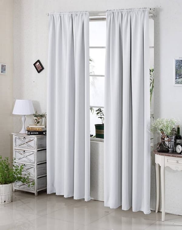 Rootz Premium mörkläggningsgardiner - Mörkläggningsgardiner - Värmeisolerade paneler - Bullerreducering - Energisparande - 135 cm x 245 cm