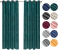 Pikkukuva 1 / 8: Rootz Premium -pimennysverhot - Huoneen tummuvat verhot - Yksityisyysverhot - Valoa estävät, energiaa säästävät, melua vaimentavat - 140cm x 225cm/245
