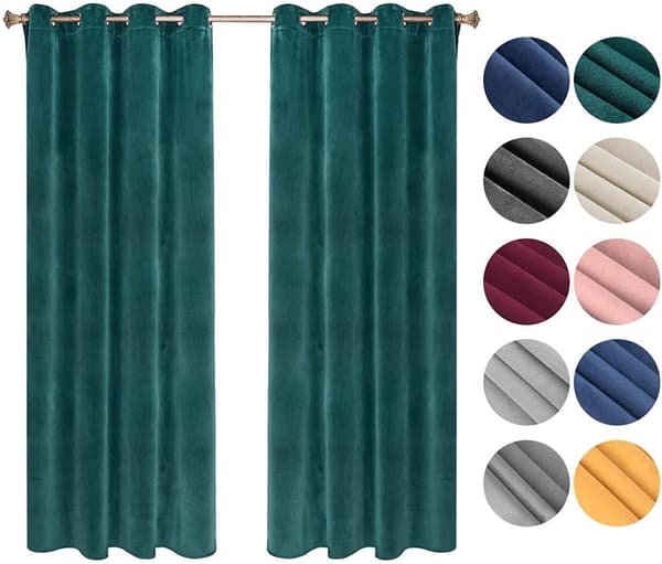 Rootz Premium mørklægningsgardiner - Mørklægningsgardiner - Privatlivsgardiner - Lysblokerende, energibesparende, støjreducerende - 140 cm x 225 cm/24