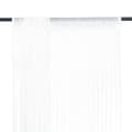 Pikkukuva 1 / 5: vidaXL String-verhot 2 kpl 100x250 cm Valkoinen -  Verhot