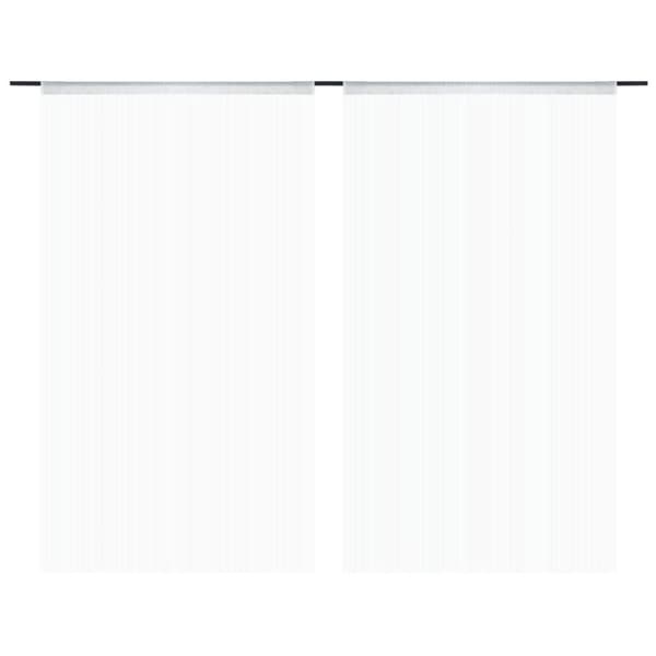 vidaXL trådgardiner 2 stk. 140 x 250 cm hvid -  Gardiner