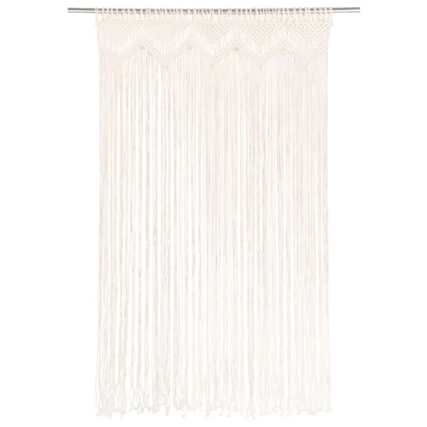 vidaXL Macrame verho 140x240 cm puuvilla -  Verhot