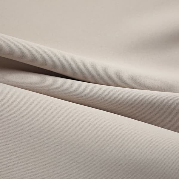vidaXL Mörkläggningsgardiner med metallringar 2 st beige 140x175 cm -  Gardiner & draperier