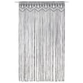 Pikkukuva 3 / 6: vidaXL Macrame verho antrasiitti 140x240 cm puuvilla -  Verhot