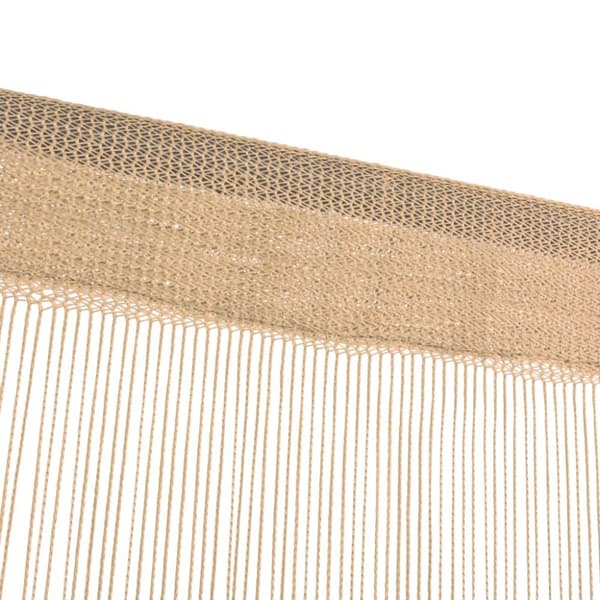 vidaXL trådgardiner 2 stk. 140 x 250 cm beige -  Gardiner