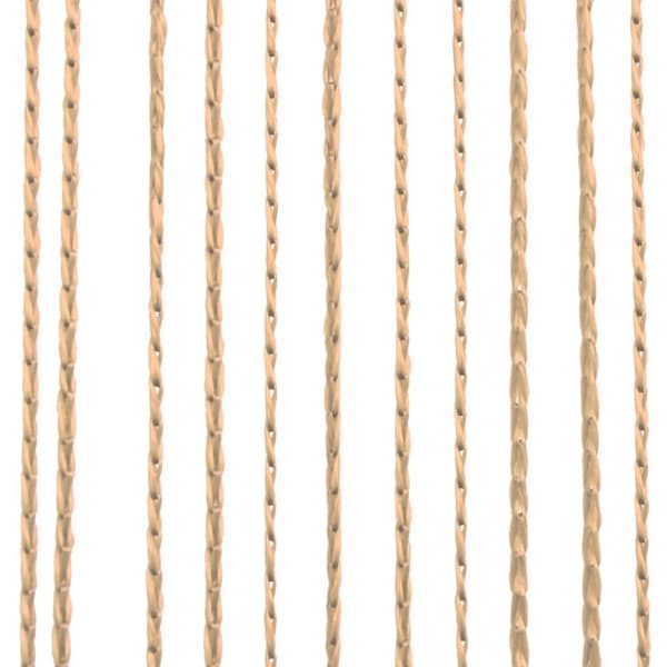 vidaXL trådgardiner 2 stk. 140 x 250 cm beige -  Gardiner
