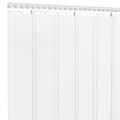 Pikkukuva 4 / 8: vidaXL Oviverho läpinäkyvä 200 mm x 1,6 mm 10 m PVC -  Verhot