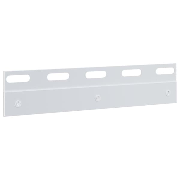 vidaXL monteringsplader 6 stk. 20 cm rustfrit stål sølvfarvet -  Gardiner