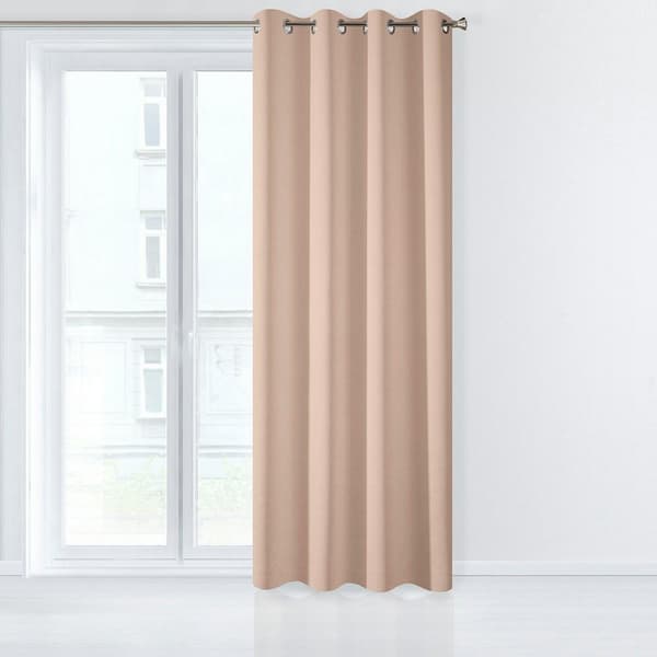 Valmis verho silmukoilla 140x250 Adore puuteri pinkki