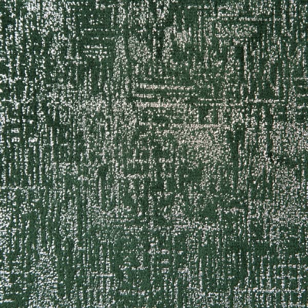 Gardin 140x270 Cyperngrön silver sammet klar på tejp