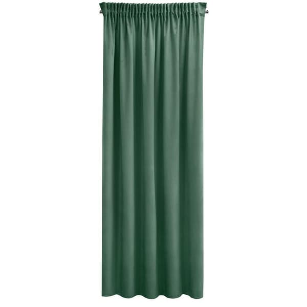 Gardin 140x270 Sibel mint mörk sammet färdig på Pierre Cardin tejp
