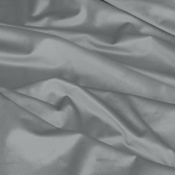 Verho 140x270 Sibel hopeaveluuri valmiina Pierre Cardin teipillä