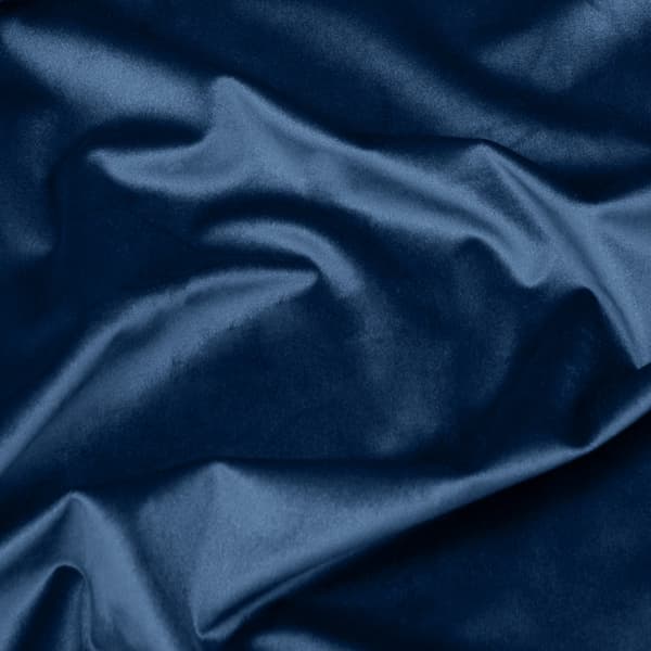 Gardin 140x270 Sibel, marineblå fløjl, klar på Pierre Cardin tape