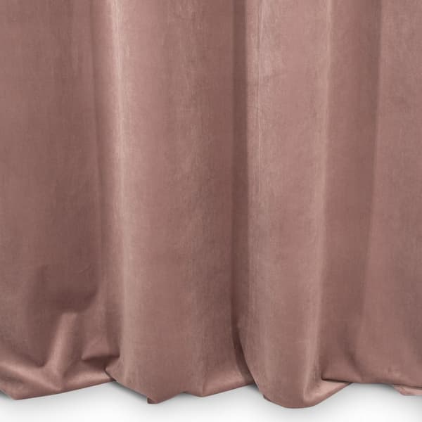 Gardin 140x250 Karina 2 rosa silver diamanter sammet redo med öljetter Eurogardiner