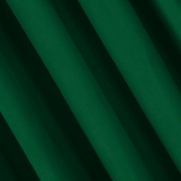 Gardin 140x270 Sibel grøn mørk fløjl færdiglavet på Pierre Cardin tape