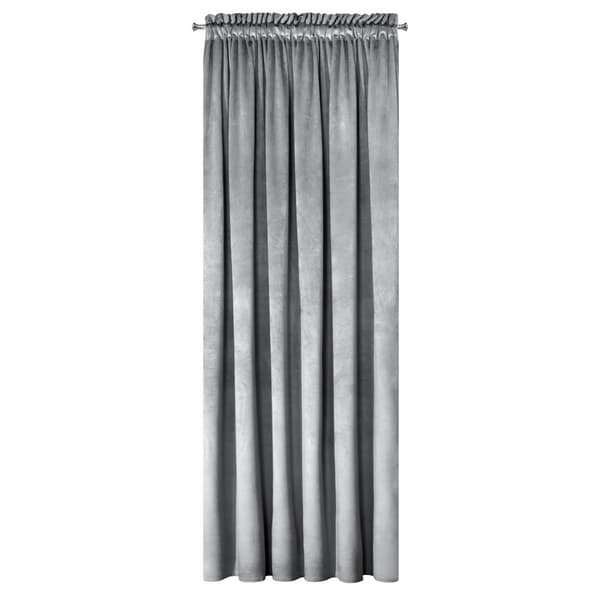 Gardin 140x270 Melanie silvervelour färdig på Eurofirany tejp
