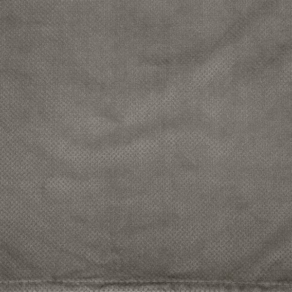 Verho 140x250 Milo, harmaa sametti, valmis silmukoilla Euroverhot
