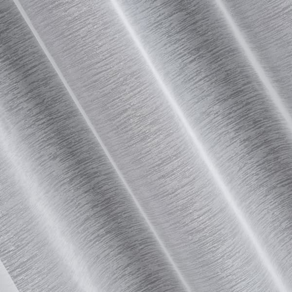 Gardin 350x160 Rebecca hvid klar på tape med en fin regnstruktur Eurofirany