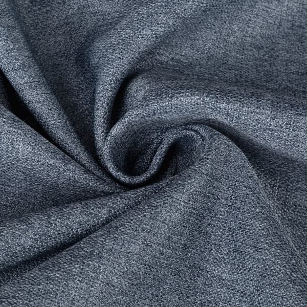 Verho 140x250 Palermo 4 sininen denim valmis silmukoilla pehmeästä kankaasta hienolla kudoksilla Terra Collection Eurocurtains