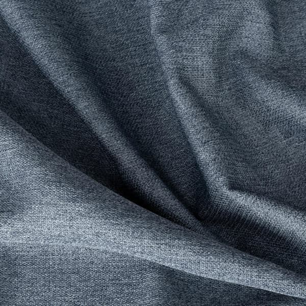 Verho 140x250 Palermo 4 sininen denim valmis silmukoilla pehmeästä kankaasta hienolla kudoksilla Terra Collection Eurocurtains