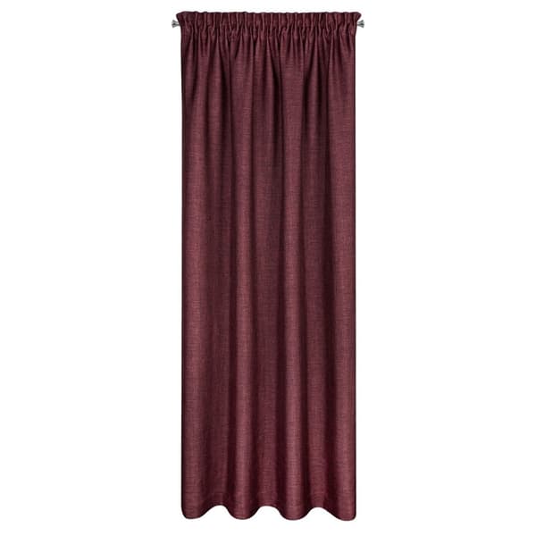 Verho 140x270 Avinion 1 viininpunainen valmiina teipillä pehmeästä kankaasta melange-efektillä Terra Collection Eurocurtains
