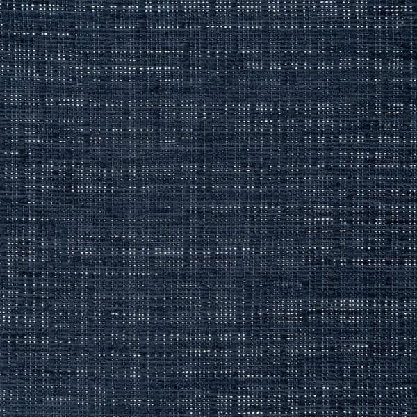 Gardin 140x270 Palermo 1 marineblå færdiglavet på et bånd lavet af blødt chenillestof sammenvævet med sølvtråd Terra Collection Eurogardiner