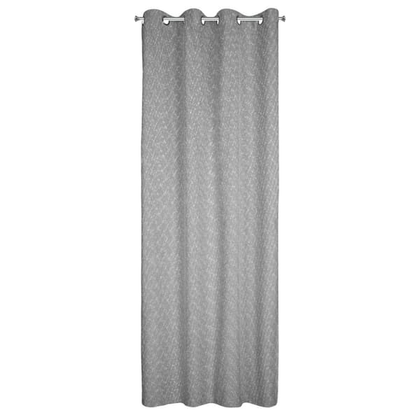 Verho 140x260 Sandi-teräs, valmis silmukoilla pienillä solmuilla ekotyylisissä Euroverhoissa