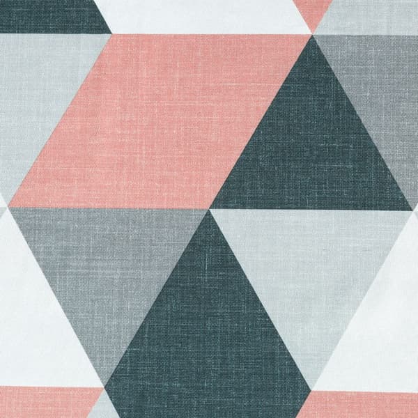 Færdiglavet gardin Adina 140x250 cm mørk pink