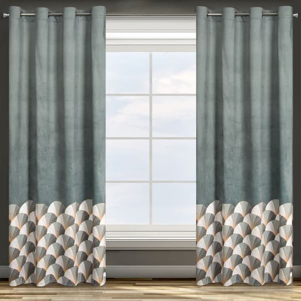 Färdig gardin d91 gina 140x250 cm, stål