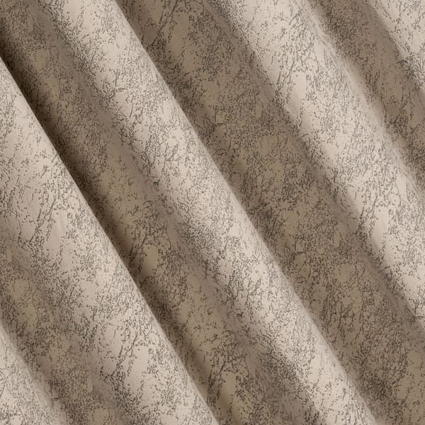 Færdiglavet riva gardin på tape 140x270 cm, mørk beige