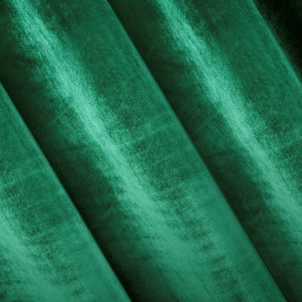 Færdiglavet gardin Samantha 140x250 cm grøn