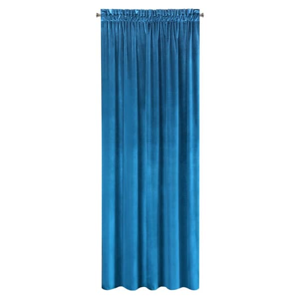 Færdiglavet gardin Samantha på tape 140x270 cm, marineblå