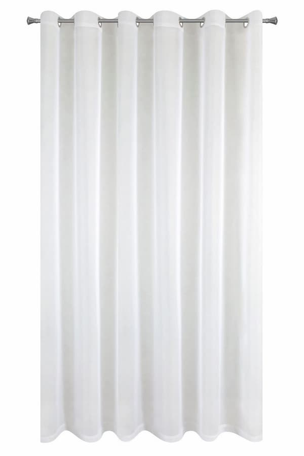 Färdig gardin Lucy 400x250 cm vit