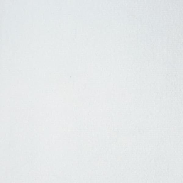 Gardin 140x250 Melanie hvid fløjl klar med øjer Eurogardiner