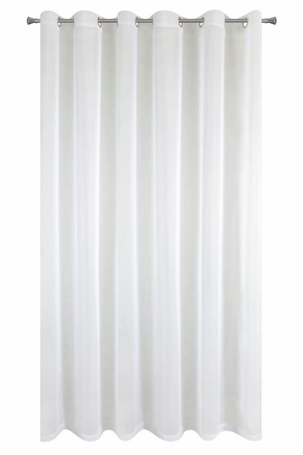 Færdigsyet gardin Lucy 200x250 cm hvid